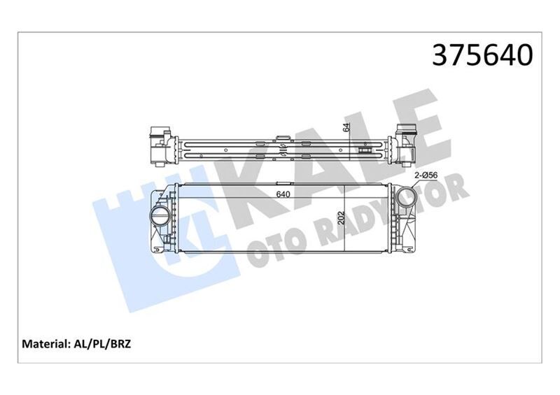TURBOSARJ RADYATORU MERCEDES SPRINTER B907 B910 18>