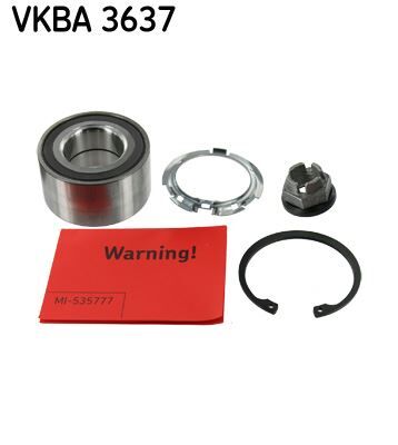 TEKER RULMANI ON RENAULT MEGANE CLIO CAPTUR KANGOO LOGAN SANDERO / MERCEDES CITAN W415 / NISSAN MIC RA K12 03-10 / NOTE E11 06-12 ABS LI