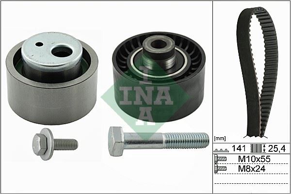 EKSANTRİK GERGİ KİTİ 141x254 P206-P306-P307-P406-EXPERT-PARTNER-BERLINGO-C5-JUMPY-XSARA 2.0 HDI SCUDO 2.0 JTD