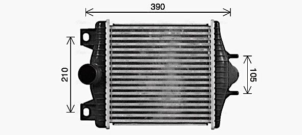 TURBO RADYATORU SAG SOL 448DT 306DT R.R 4 VOGUE L405 12> R.R SPORT 2 L494 13>17