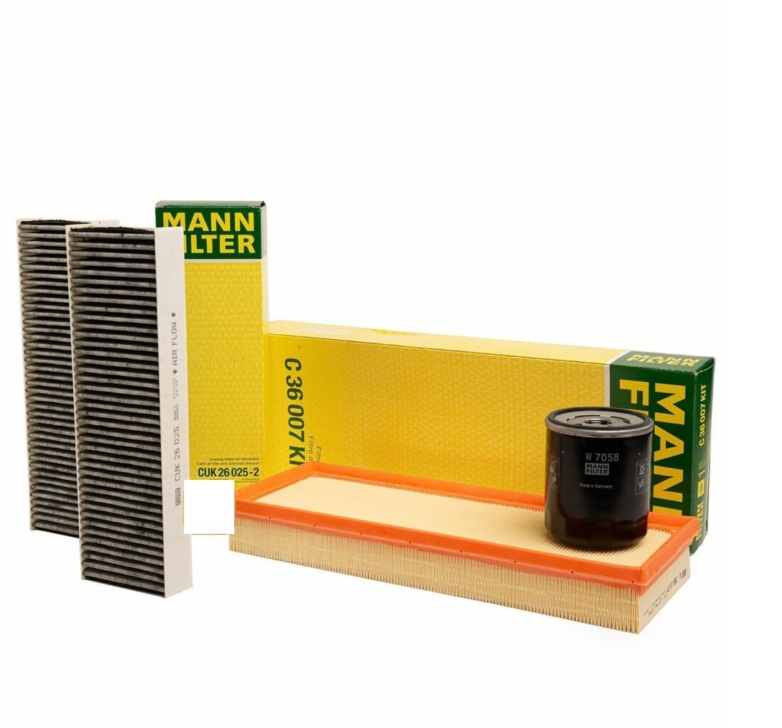 Opel Corsa F 1.2 Benzinli Puretech Periyodik Bakım Filtre Seti Mann Marka