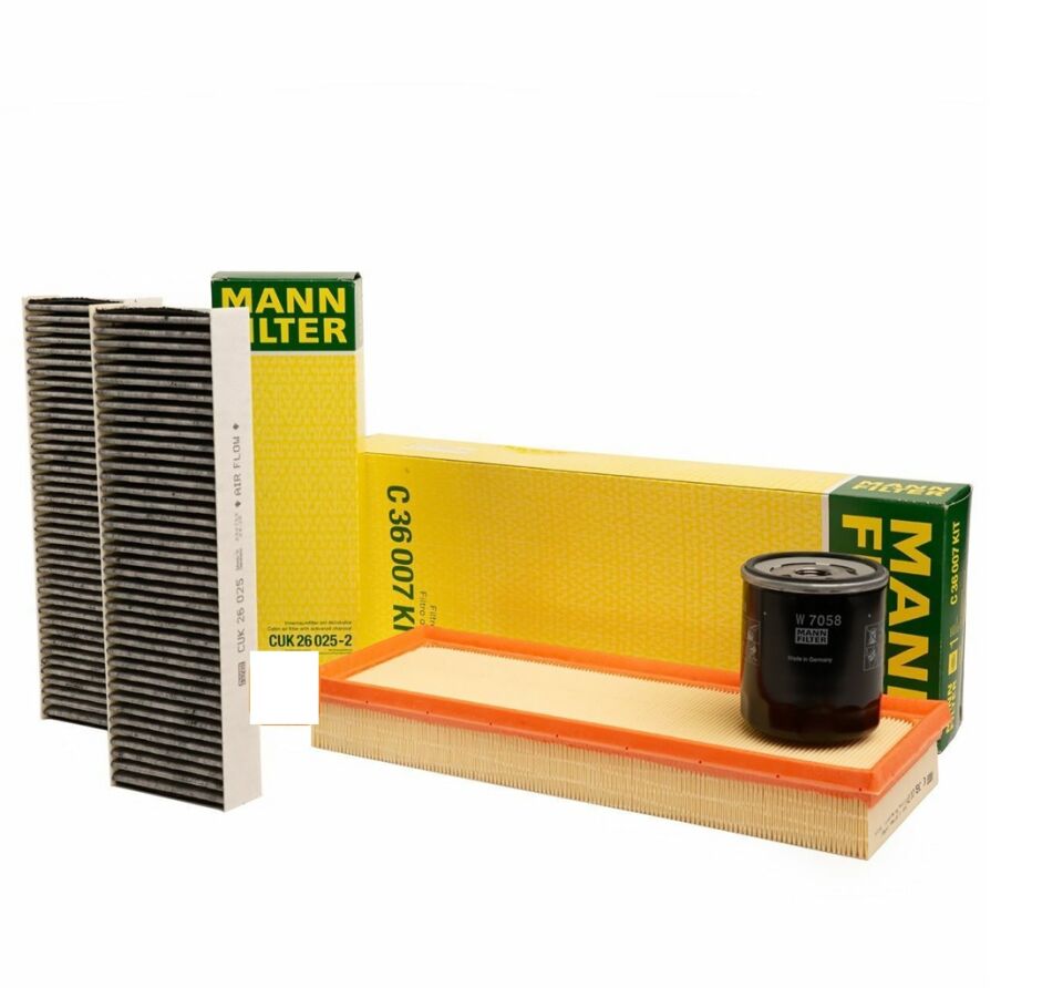 Opel Corsa F 1.2 Benzinli Puretech Periyodik Bakım Filtre Seti Mann Marka