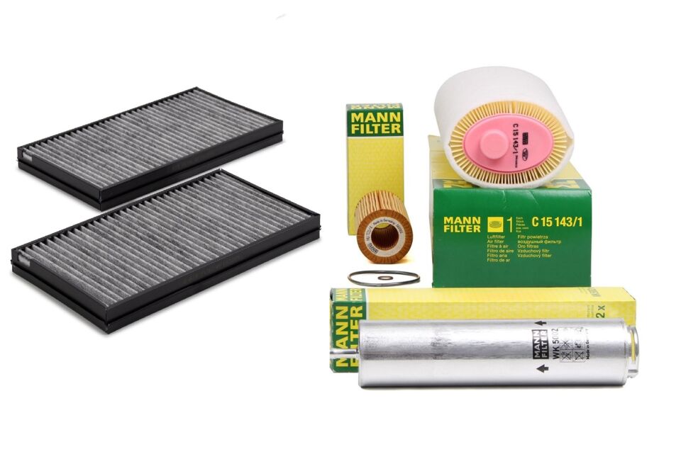 Bmw E60 Kasa 525d M57N2 Motor Periyodik Bakım Filtre Seti