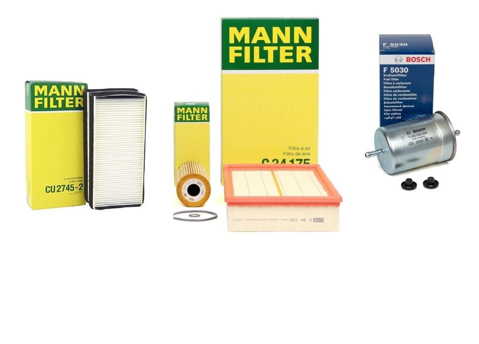 Mercedes W210 Kasa E200 Periyodik Bakım Filtre Seti Digital Klimalı