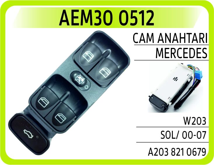 CAM ANAHTARI MERCEDES W203 SOL/ 00-07