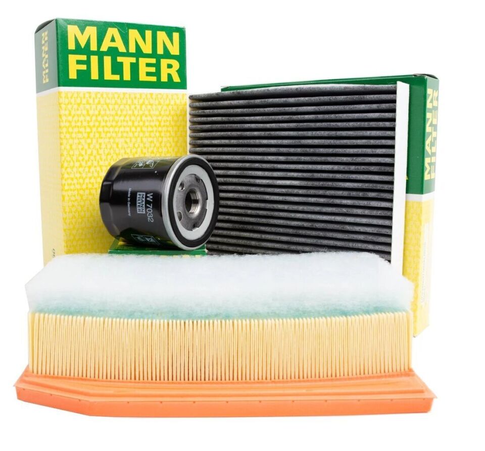 Renault Clio IV 1.5 dCi Periyodik Yağ Bakım Filtre Seti Mazot Filtresiz Mann Marka