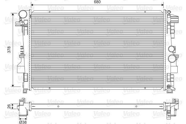 MOTOR SU RADYATORU MERCEDES VITO W639 03>