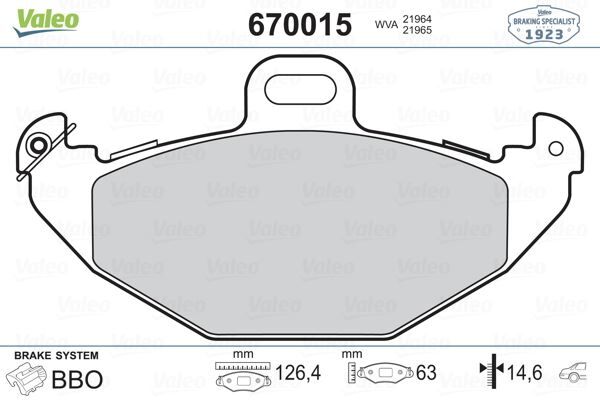 ARKA FREN BALATASI RENAULT LAGUNA 93>01 ESPACE III 96>00 1.6 1.8 1.9dCi 2.0 16V 2.2 3.0