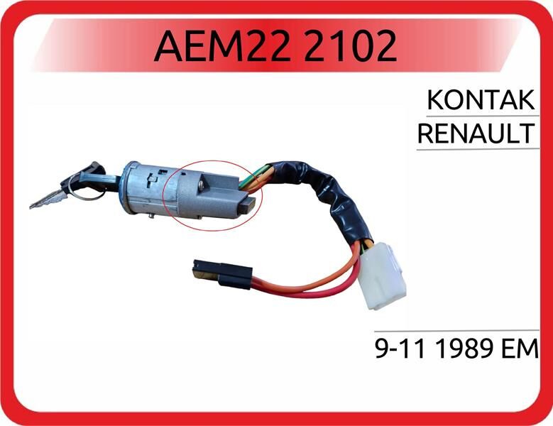 KONTAK RENAULT 9-11 1989 EM