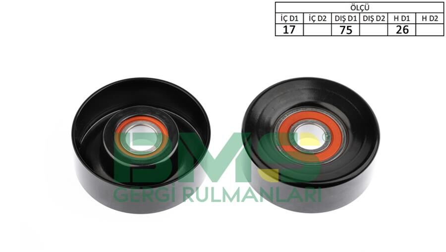 V KAYIS GERGI RULMANI KÜTÜKSÜZ P207-P308-P3008-P508-P5008-PARTNER-BERLINGO-C3-C4-C5-DS3-DS4-DS5 1. 6 THP VTI BMW F20 F30 MINI R55 R56 R57 R60