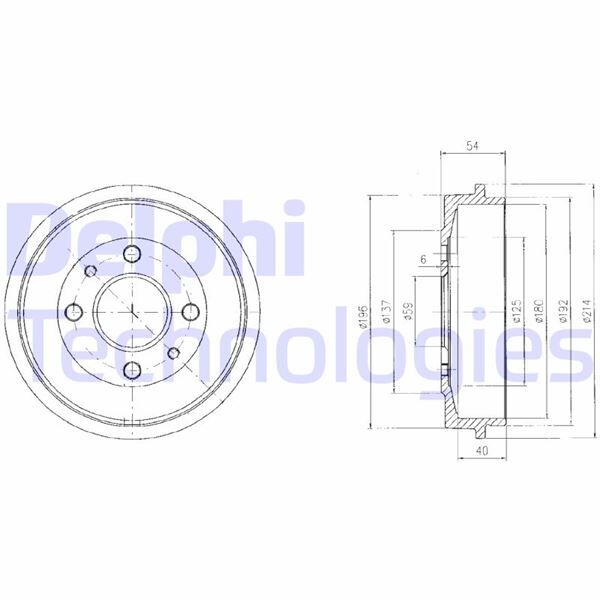 FREN KAMPANASI ARKA FIAT 500 10> BRAVA 98> TEMRPA 94> TIPO 96> PUNTO 99> PANDA 12> FORD KA 08> PEUGEOT BIPPER TEPEE 08>