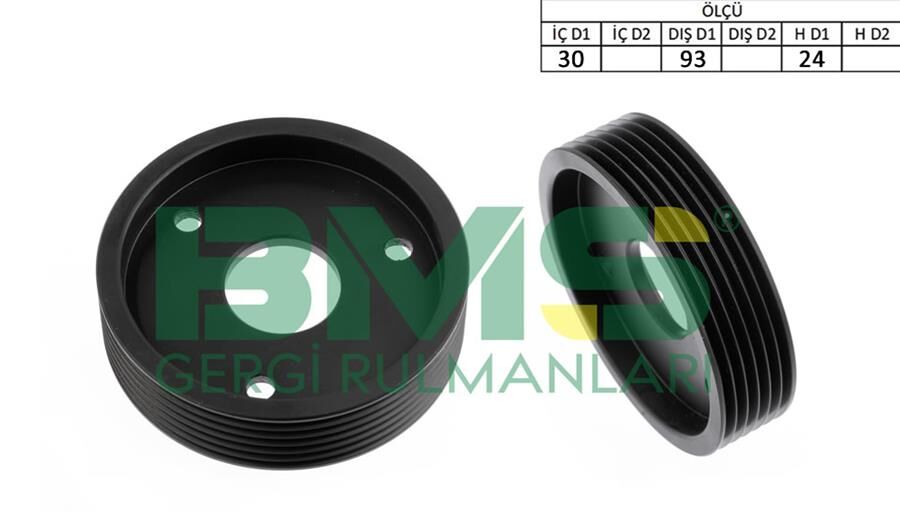 HİDROLİK DİREKSİYON POMPA KASNAĞI CLIO II 98> KANGOO 97> 1.9 D F8Q>