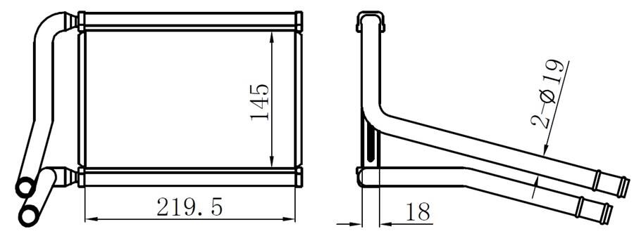 KALORİFER RADYATÖRÜ BRAZİNG ACCENT ERA 145x226x18
