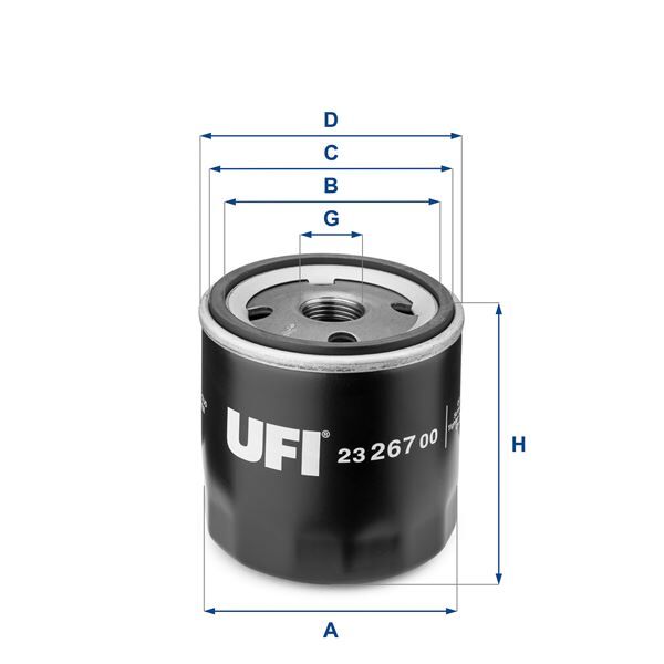 YAĞ FİLTRESİ FORD FOCUS/MONDEO/FIESTA/MAZDA/ESCORT-1.25-1.4-1.6 BENZİN S MAX 07>14 1.6 ZETEC VOLVO C30 S40 S80 V40 V50 V60 V70