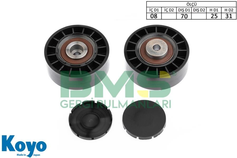 KAYIS GERGI RULMANI MERCEDES W201 W202 W124 S124 W140