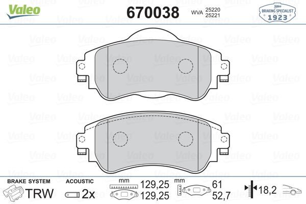 ÖN FREN BALATASI CITROEN C4 B7 1.4 VTI 09 > C4 1.6 HDI 11/2009 > DS4 1.6 HDI 1. 4.2011 >