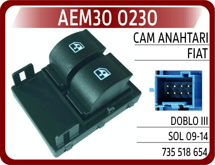 CAM ANAHTARI FIAT DOBLO III SOL 09-14