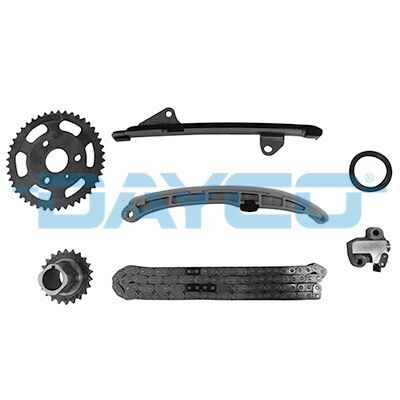 EKSANTRİK ZİNCİR SETİ TOYOTA AURIS COROLLA 1.4L 1NDTV dizel NDE150 D-4D 06-09 / YARIS 1.4L 1NDTV NLP 90 06-10 - 5 vitesli araçlar için - 7 PARÇA
