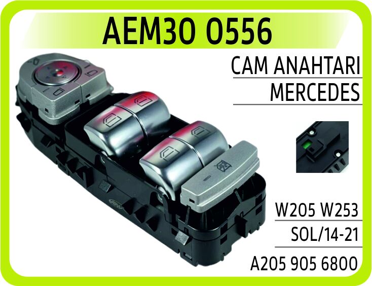 CAM ANAHTARI MERCEDES W205 W253 SOL/14-21