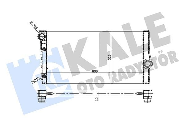 MOTOR SU RADYATORU BMW N47 N57 F07 F10 F11 F06 F12 F13 F01 F02