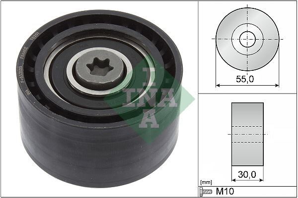 EKSANTRİK GERGI RULMANI CORSA F-COMBO E-CROOSLAND-GRANDLAND-VIVARO C-ZAFIRA LIFE-P208-P308-P2008- P3008-P5008-P508-EXPERT-PARTNER-BERLINGO-C3-C4-C5-DS7-KUGA-FOCUS-CONNECT 1.5 BlueHDI