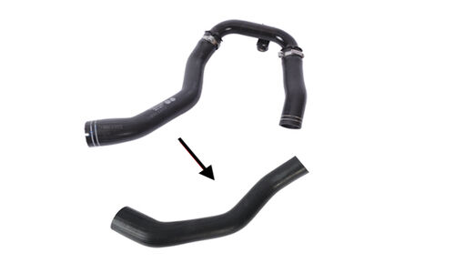 TURBO HORTUMU BÜYÜK METAL BORU HARİÇ FIAT LINEA 09> 1.3D MJET 1.4 16V