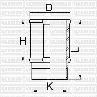 MOTOR GÖMLEĞİ R9-R12 1400 76.00 ÇAP STD