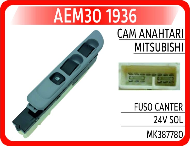 CAM ANAHTARI MITSUBISHI FUSO CANTER 24V SOL