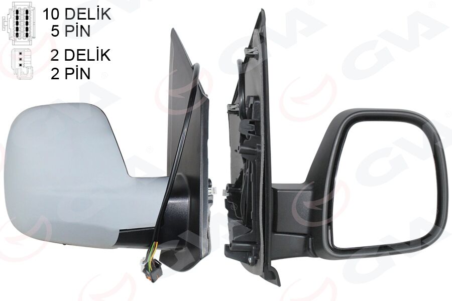 DIŞ DİKİZ AYNASI SAĞ OPEL VIVARO C 19> ZAFIRA LIFE 19> PEUGEOT EXPERT 16> TRAVELLER 16> CITROEN JUMP Y 16> SPACETOURER 16> TOYOTA PROACE 16> ELLE KATLANIR ELEKTRİKLİ ASTARLI REZİSTANSLI SENSÖRLÜ