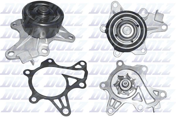 DEVİRDAİM SU POMPASI TOYOTA COROLLA AURIS 1.4L 1NDTV dizel NDE150 NDE180 D-4D 10-> / YARIS 1.4L 1NDTV dizel NLP130 10->