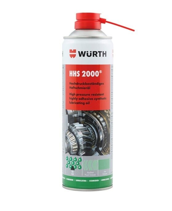 Würth Tutunma Özellikli Yağlayıcı Sprey HHS 2000 500 ML