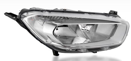 FAR SAĞ KROM ÇERÇEVELİ TRANSİT COURIER 14 > MOTORLU H15 H7 PY21W
