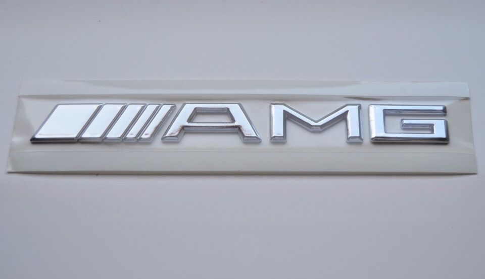 Mercedes W204 W210 W211 W176 Kasalara Uyumlu AMG Yazı İthal