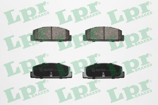 ARKA FREN BALATA MAZDA 323 LANTIS 1.8L BP DOHC BJ 99-01 / 626 FS GF 98-01 / MAZDA 6 2.0L LF-DE GG GH 02->