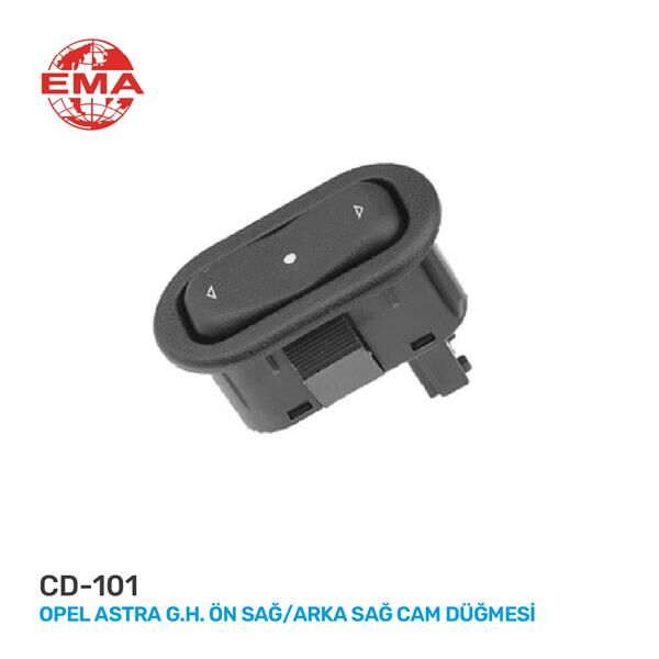 CAM AÇMA ANAHTARI TEKLİ ÖN SAĞ-ARKA ASTRA G-CORSA C-COMBO C-ZAFIRA A 90561388-93350571