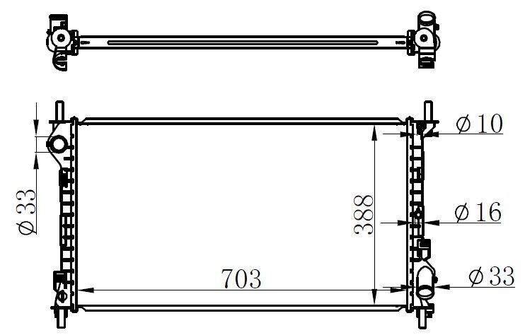 MOTOR SU RADYATORU CONNECT 1.8TDCI 75PS 90PS 110PS 02>KLIMALI 2 SIRA AL PL