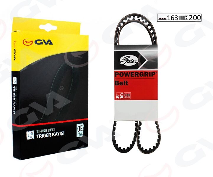TRİGER KAYIŞI 163X200 VW POLO-GOLF7-PASSAT-A3-LEON 1.2TSI-1.4TSI 2013> CJZA-CJZB-CYVA-CYVB
