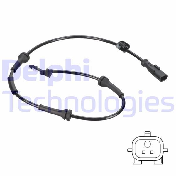 ABS SENSORU ON MERCEDES CITAN W415 12> . RENAULT KANGOO 08>