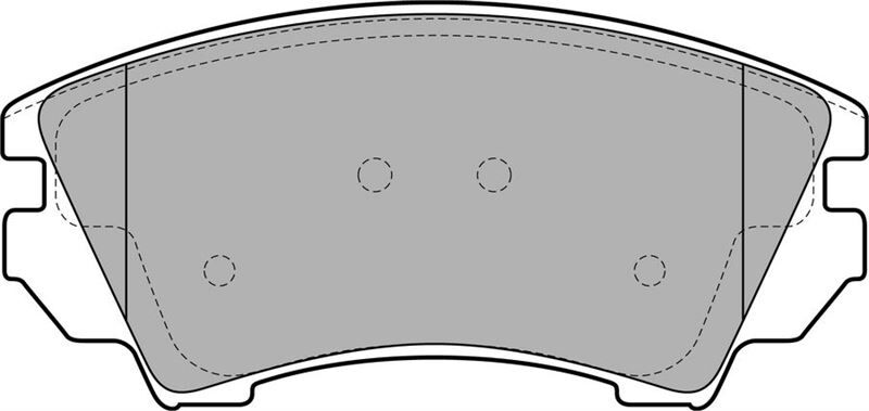 ÖN BALATA OPEL ASTRA J 12 >14 > INSIGNIA 08 >11 > ZAFIRA 11 > SAAB 9.5 10 >17 JANT GDB1783