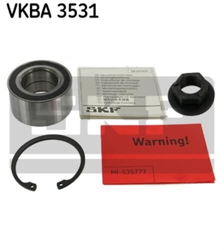 ÖN TEKER RULMANI FIESTA V 01> FOCUS 98>04 FUSION 02>12 COURIER 14>KA III 16> ECOSPORT 13> MAZDA 2 07>15 KIT ABS LI 38.993x72x37 BAH-0106DX