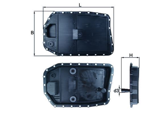 OTOMATIK SANZIMAN YAG KARTERI GA6HP19 BMW E81 E87 E90 E93 E60 E64 E65 F01 F02 E84 E83 E70 E85 E89