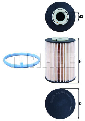 MAZOT FILTRESI MONDEO IV IV 07>14 2.0 TDCI VOLVO S40 S60 V50 V70 C30 C70 XC60 D3-D4-D5 2.4D