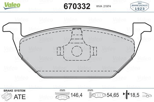GDB1357 ÖN BALATA GOLF IV BORA 97-6.05 POLO 99 > OCTAVIA 97 >LEON TOLEDO 99-06 IBIZA 02 > AUDI