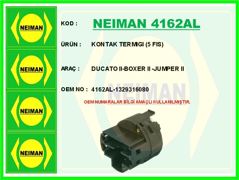 KONTAK TERMIGI 5 FIS DUCATO II-BOXER II -JUMPER II