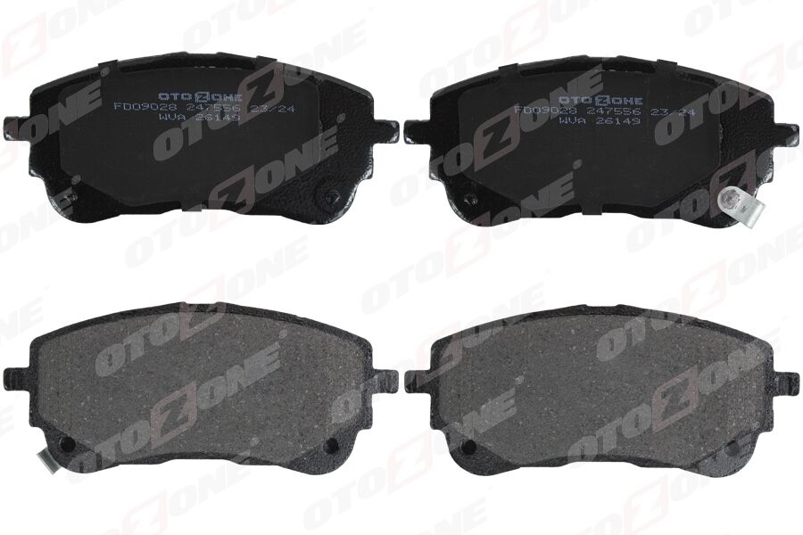 ÖN FREN BALATA TOYOTA COROLLA 1.6L 1ZR-FAE ZRE210 19-> / 1.2L 8NR-FTS NRE210 / 1.8L 2ZR-FXE Hybrid Z WE211 ZWE219 19-> / YARIS CROSS 1.5L 20->