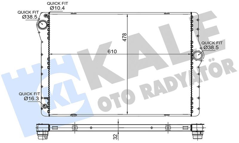 MOTOR SU RADYATORU BMW N63 N74 F01 F02 F03 F04 OTOMATIK SANZIMAN