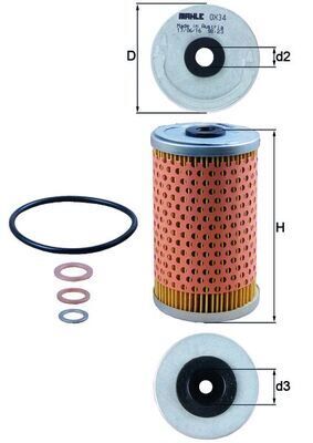 YAG FILTRESI MERCEDES M102 W201 W123 S123 C123 W460 W461 W463 B601 B602