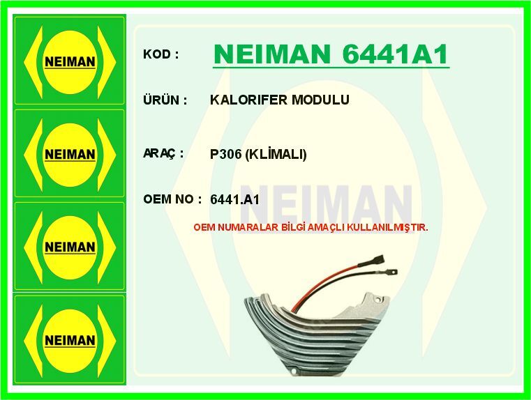 KALORIFER MODULU P306 KLİMALI