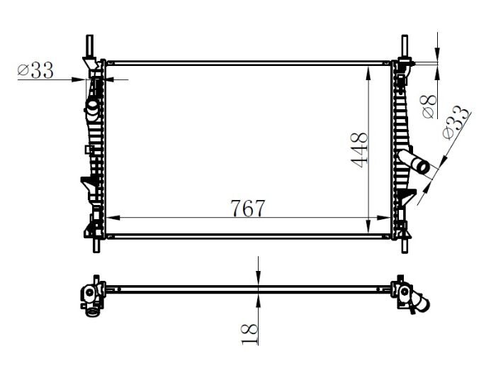 MOTOR SU RADYATORU TRANSIT TUORNEO CUSTOM V362 V363 2.2TDCI 100PS 125PS 135PS 140PS 155PS 12 > BRAZI NG