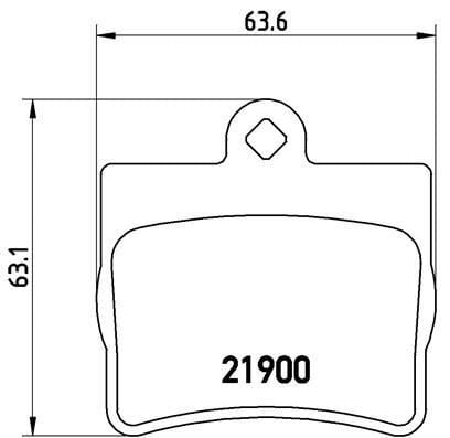 FREN BALATASI ARKA MERCEDES C-CLASS W202